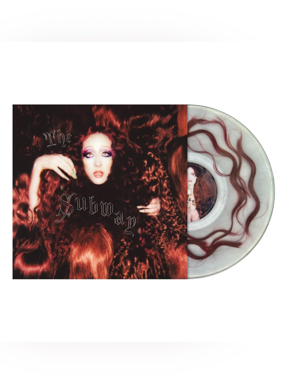 Chappell Roan - The Subway 12” Single Red Hair Filled Vinyl